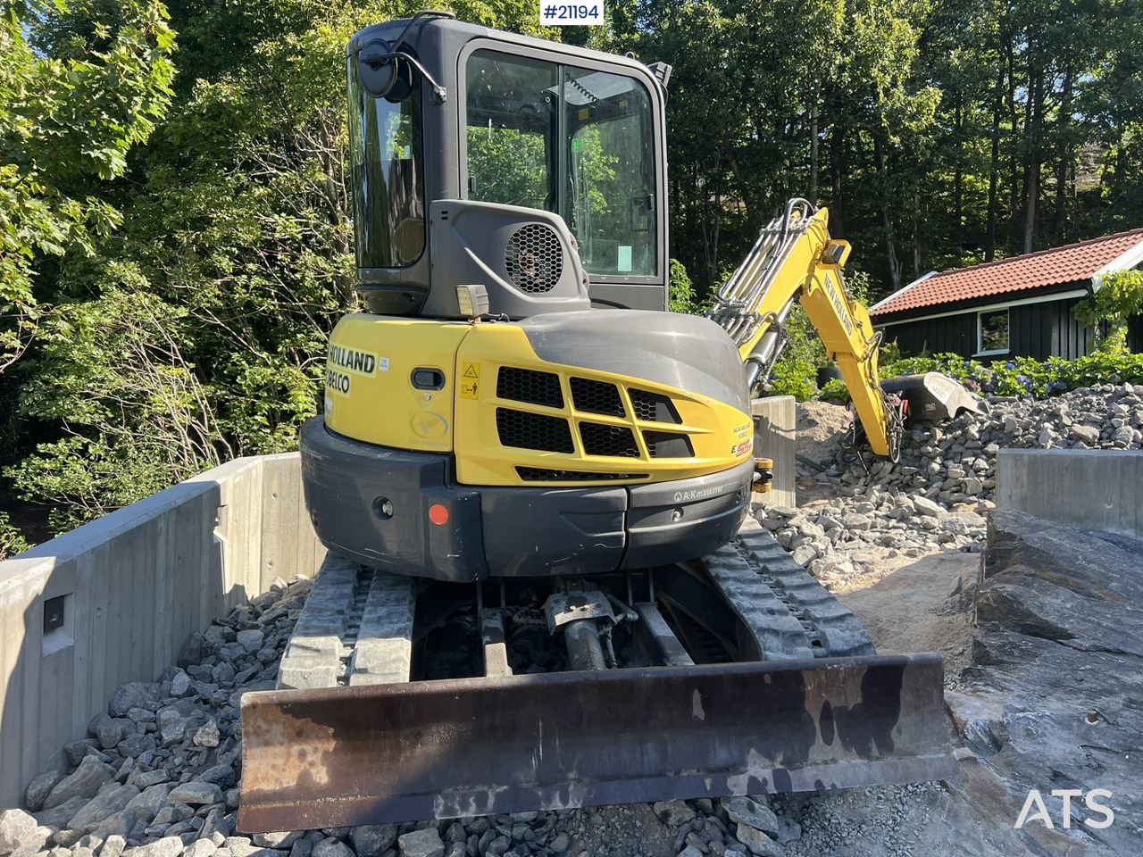 Kettenbagger New Holland E55B: das Bild 26