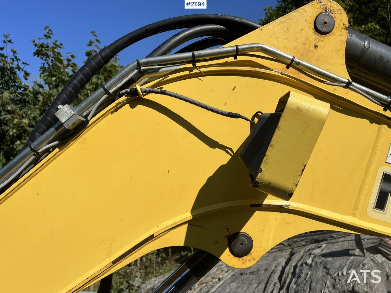 Kettenbagger New Holland E55B: das Bild 11