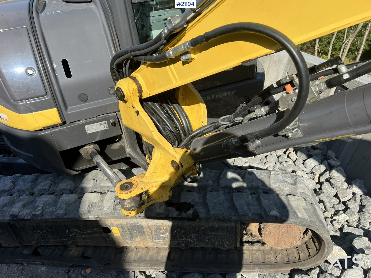 Kettenbagger New Holland E55B: das Bild 10