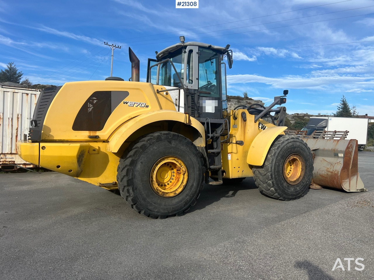 New Holland w270B - Radlader: das Bild 4 New Holland w270B - Radlader: das Bild 4