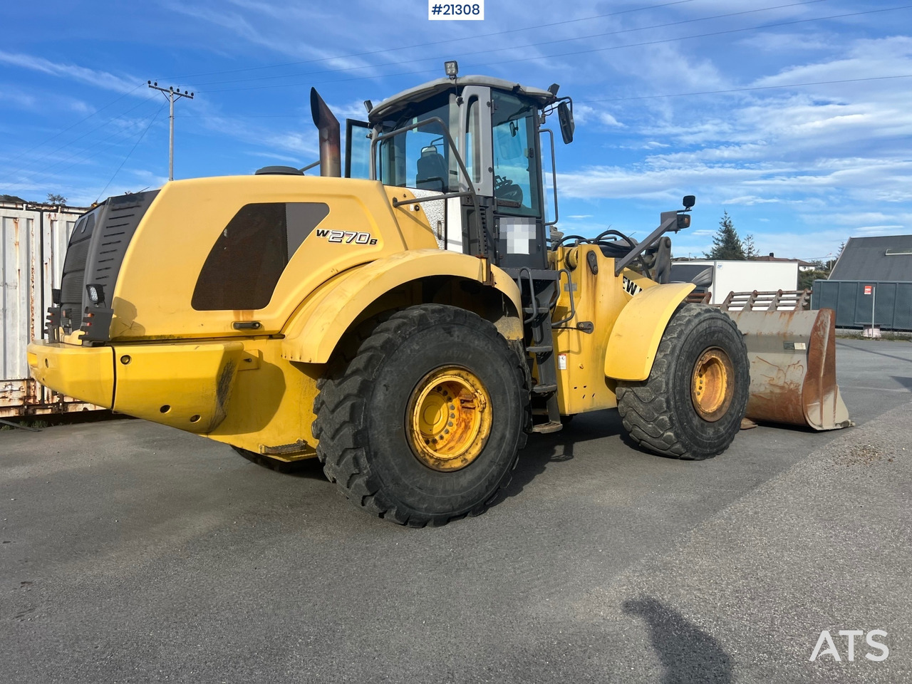 New Holland w270B - Radlader: das Bild 5 New Holland w270B - Radlader: das Bild 5