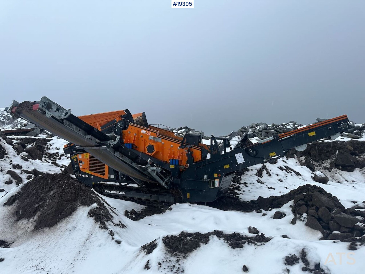 Portafill MR-5 Sikteverk m/ ekstra duker - Siebmaschine: das Bild 2 Portafill MR-5 Sikteverk m/ ekstra duker - Siebmaschine: das Bild 2