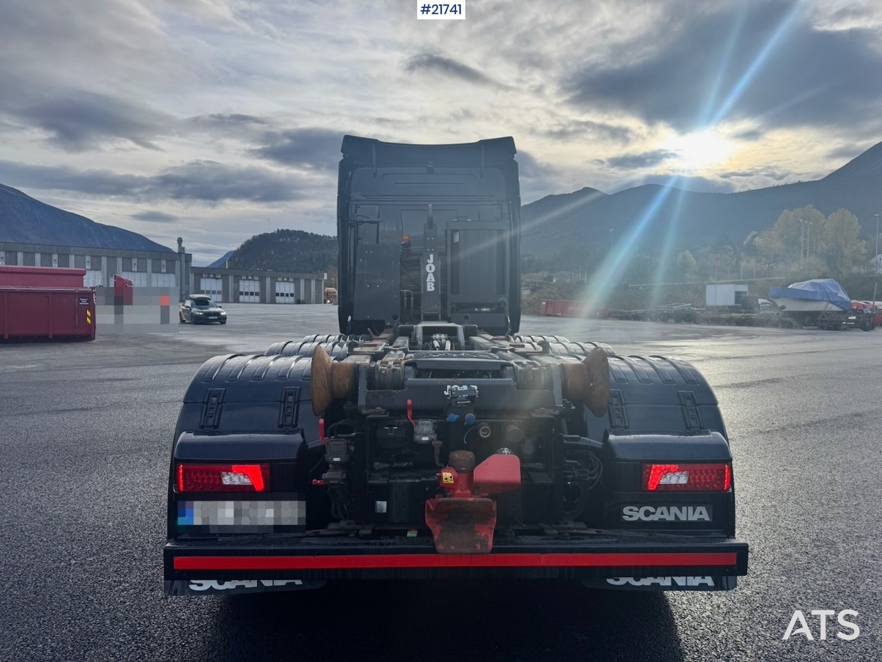 Scania 2018 Scania R580 Tridem Krokbil m/ Kranhydraulikk. Nylakkert! - Abrollkipper: das Bild 5 Scania 2018 Scania R580 Tridem Krokbil m/ Kranhydraulikk. Nylakkert! - Abrollkipper: das Bild 5