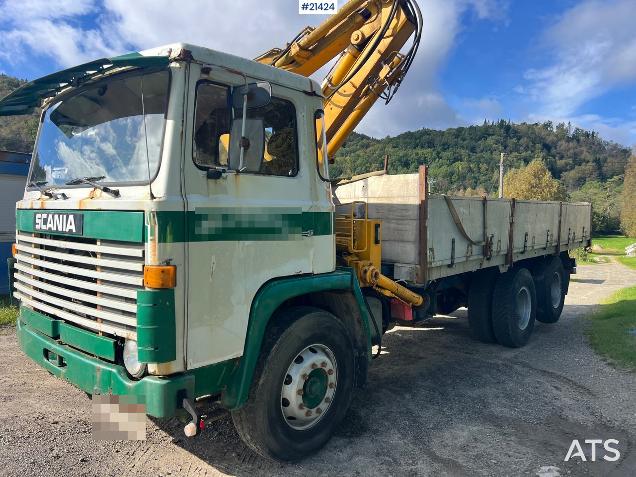 Autokran Scania LB 81: das Bild 6