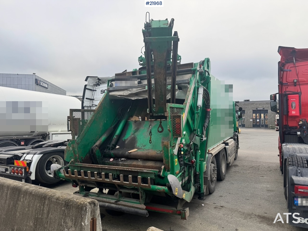 Scania P340 - Müllwagen: das Bild 5 Scania P340 - Müllwagen: das Bild 5