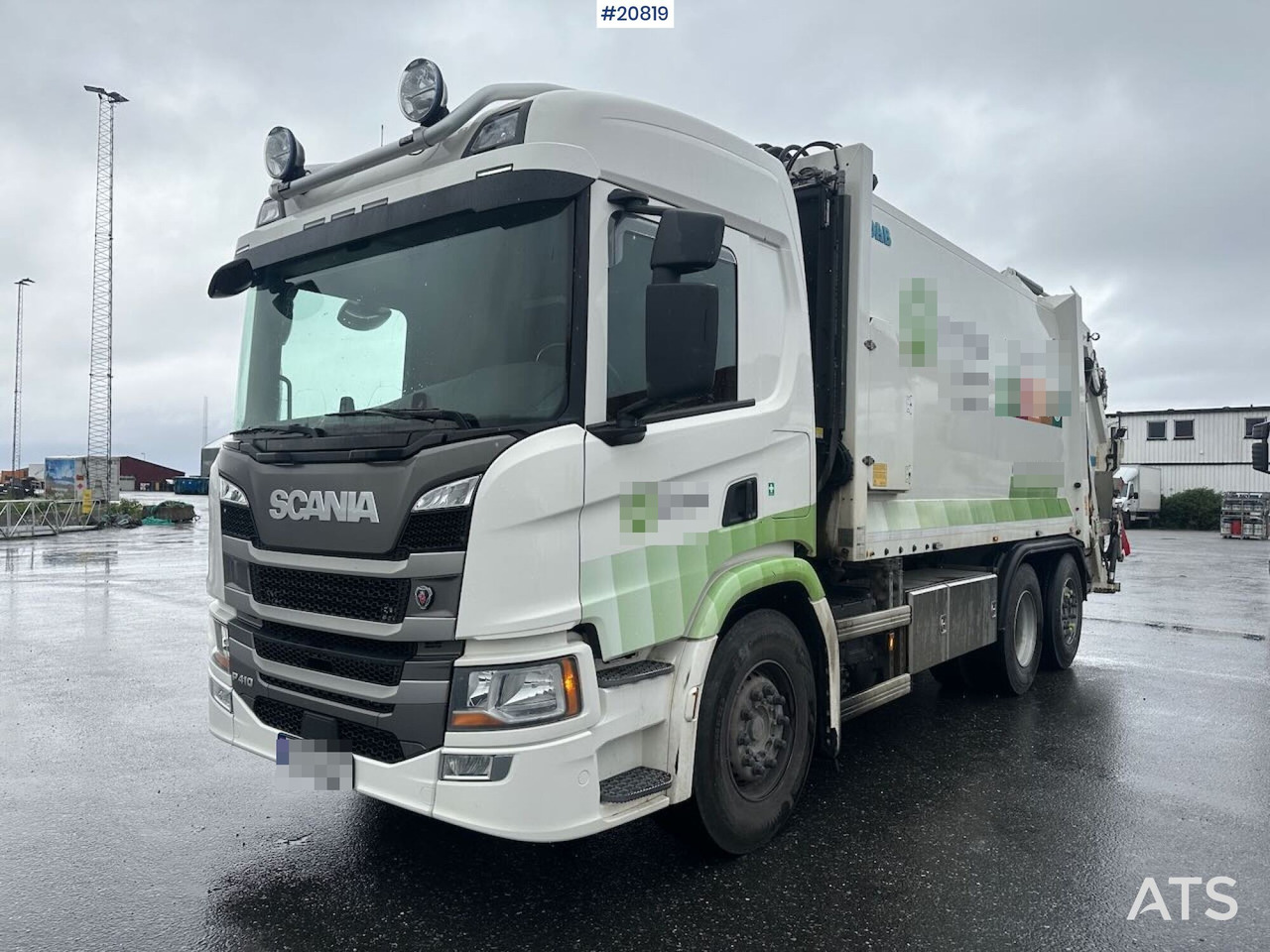 Scania P410 - Müllwagen: das Bild 2 Scania P410 - Müllwagen: das Bild 2