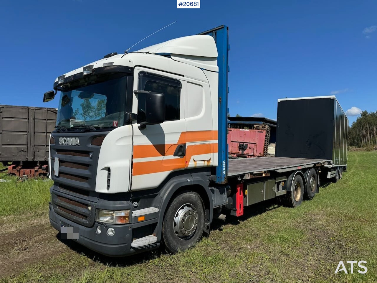 Scania R420 - Containerwagen/ Wechselfahrgestell LKW: das Bild 1 Scania R420 - Containerwagen/ Wechselfahrgestell LKW: das Bild 1