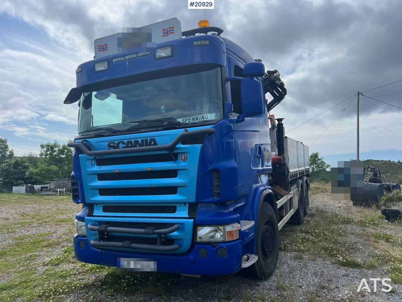 Scania R480 - Pritsche LKW, Autokran: das Bild 4 Scania R480 - Pritsche LKW, Autokran: das Bild 4