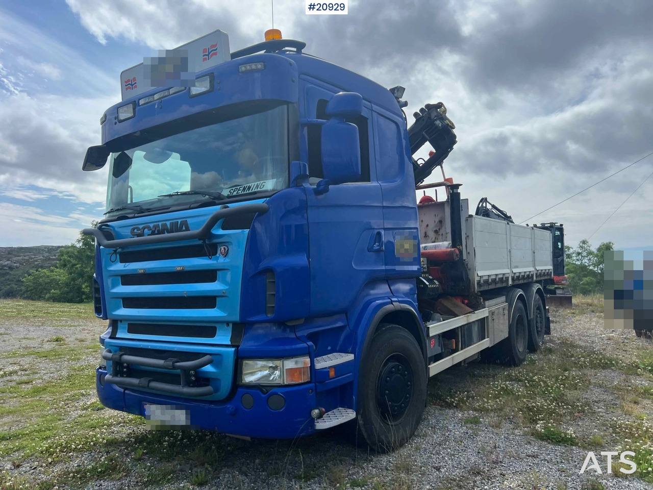 Scania R480 - Pritsche LKW, Autokran: das Bild 3 Scania R480 - Pritsche LKW, Autokran: das Bild 3
