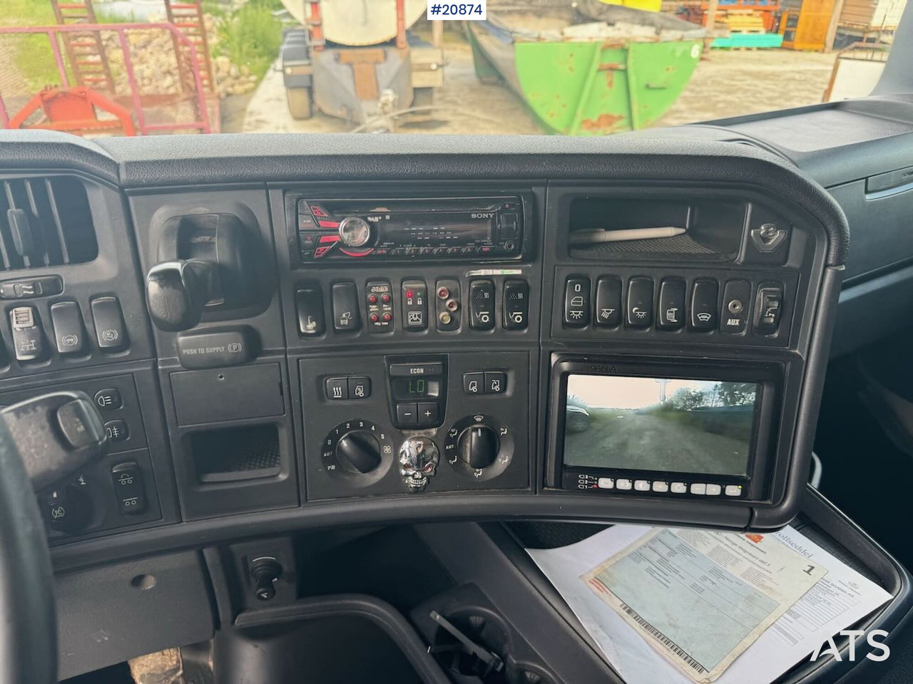 Abrollkipper Scania R560: das Bild 36