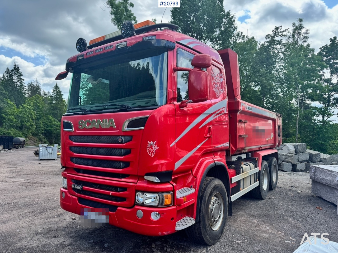 Scania R580 - Kipper: das Bild 1 Scania R580 - Kipper: das Bild 1