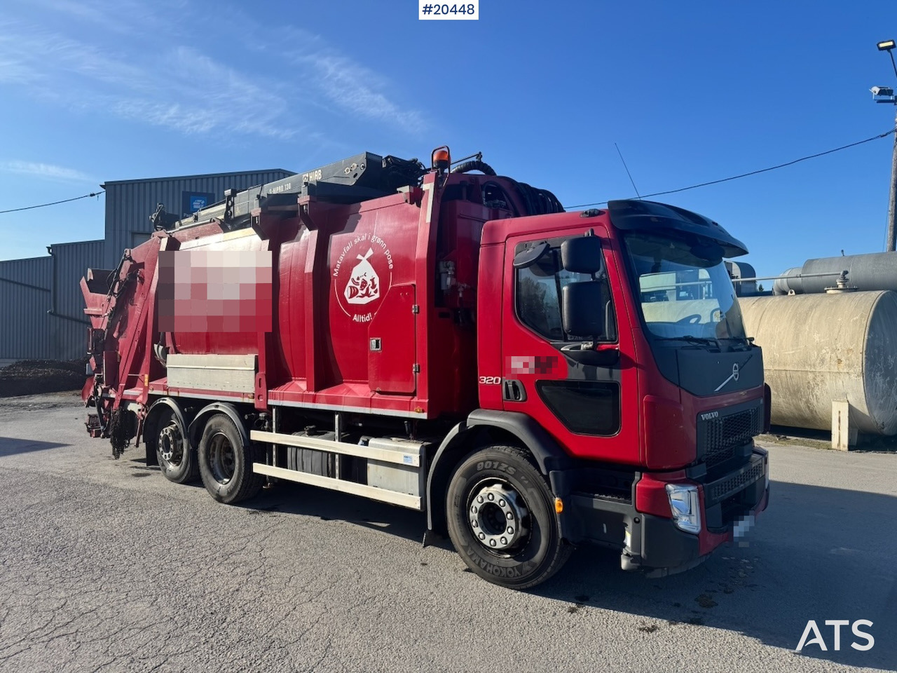 Müllwagen Volvo FE320: das Bild 12