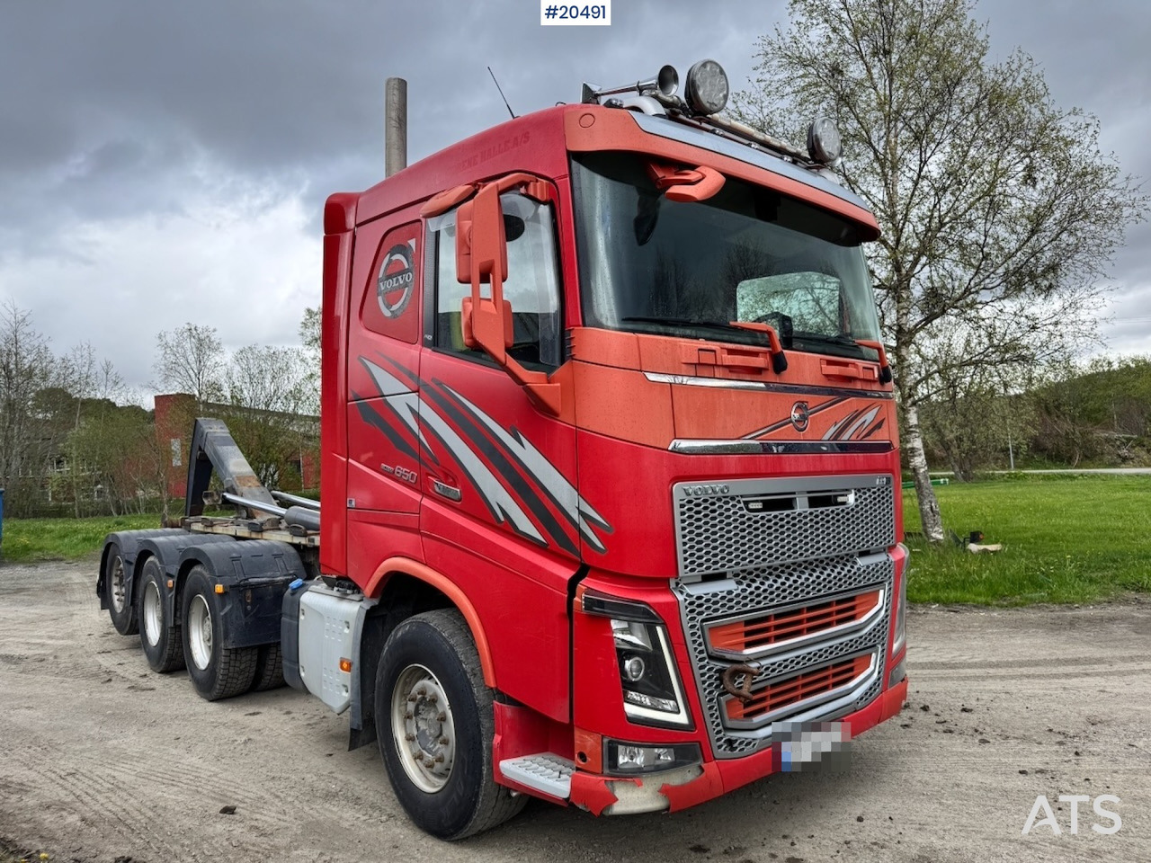 Volvo FH16 650 - Abrollkipper: das Bild 3 Volvo FH16 650 - Abrollkipper: das Bild 3