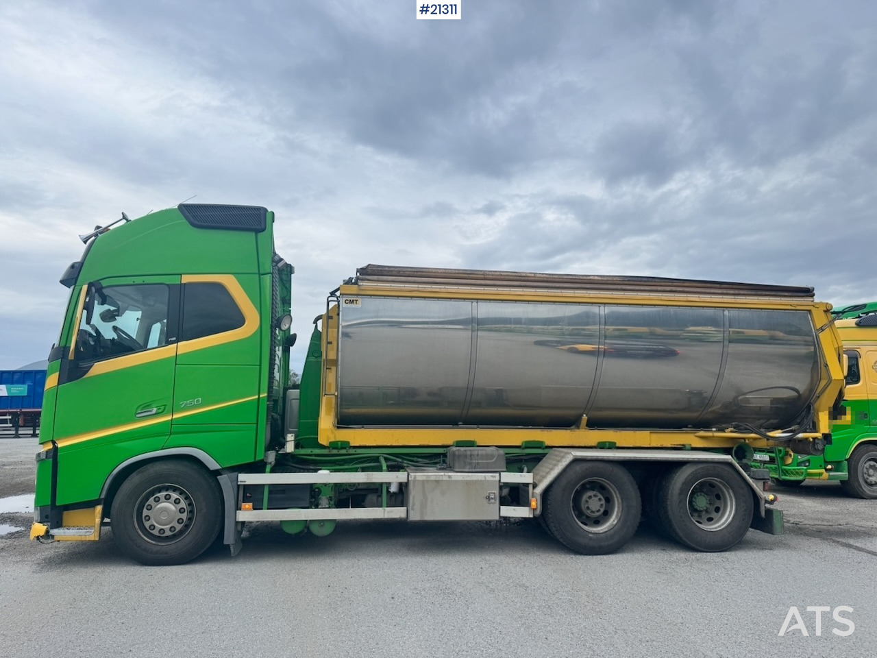 Volvo FH16 750 - Abrollkipper: das Bild 3 Volvo FH16 750 - Abrollkipper: das Bild 3