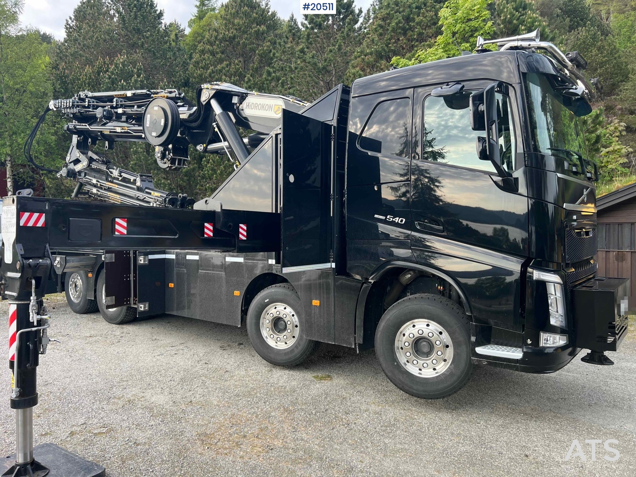 Volvo FH540 - Autokran: das Bild 1 Volvo FH540 - Autokran: das Bild 1