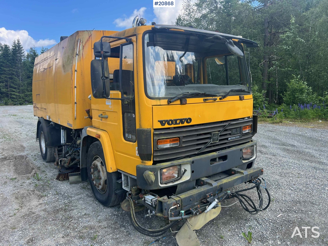 Volvo FL616 - Kehrmaschine: das Bild 1 Volvo FL616 - Kehrmaschine: das Bild 1