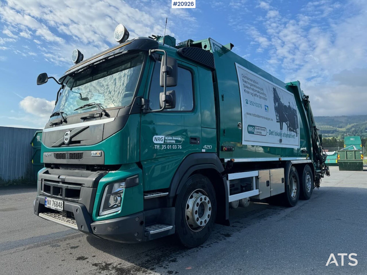 Volvo FMX 420 - Müllwagen: das Bild 1 Volvo FMX 420 - Müllwagen: das Bild 1