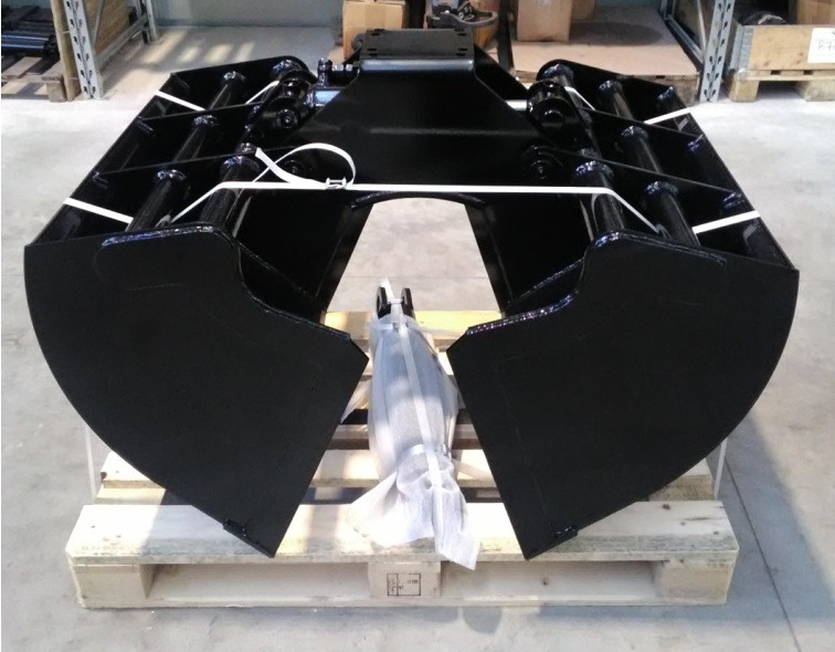 Clamshell bucket with sidewalls BV-L 320 - Zweischalengreifer für Ladekran: das Bild 2 Clamshell bucket with sidewalls BV-L 320 - Zweischalengreifer für Ladekran: das Bild 2