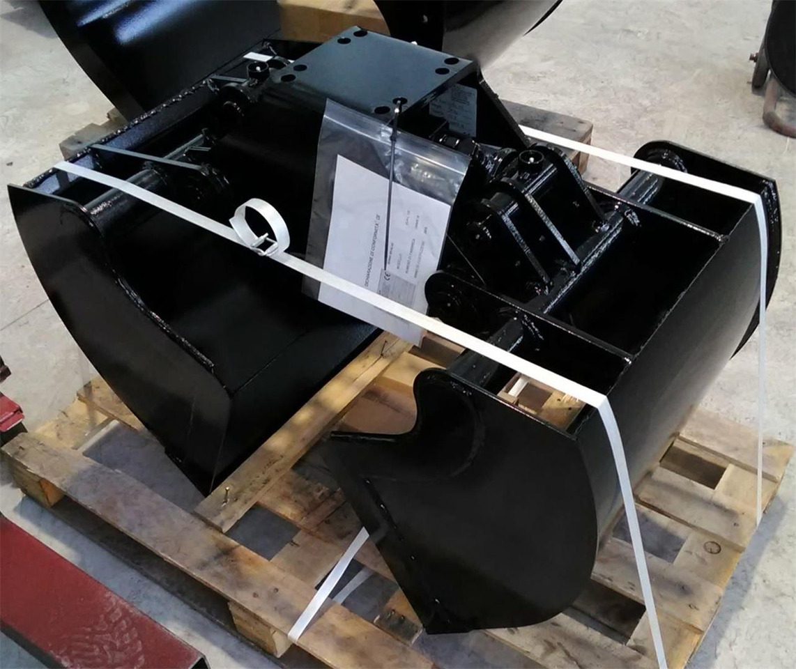 Clamshell bucket with sidewalls BV-L 400 - Zweischalengreifer für Ladekran: das Bild 2 Clamshell bucket with sidewalls BV-L 400 - Zweischalengreifer für Ladekran: das Bild 2