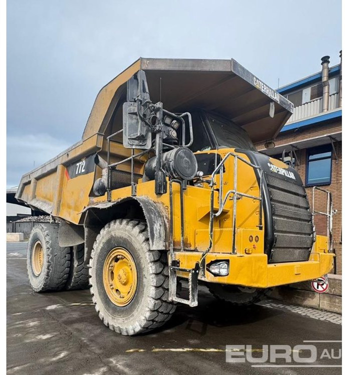 2009 CAT 772 - Dumper Starr: das Bild 1 2009 CAT 772 - Dumper Starr: das Bild 1