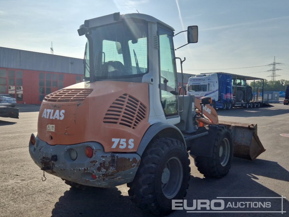 2010 Atlas Wheeled Loader, QH, Bucket, Forks - Radlader: das Bild 5 2010 Atlas Wheeled Loader, QH, Bucket, Forks - Radlader: das Bild 5