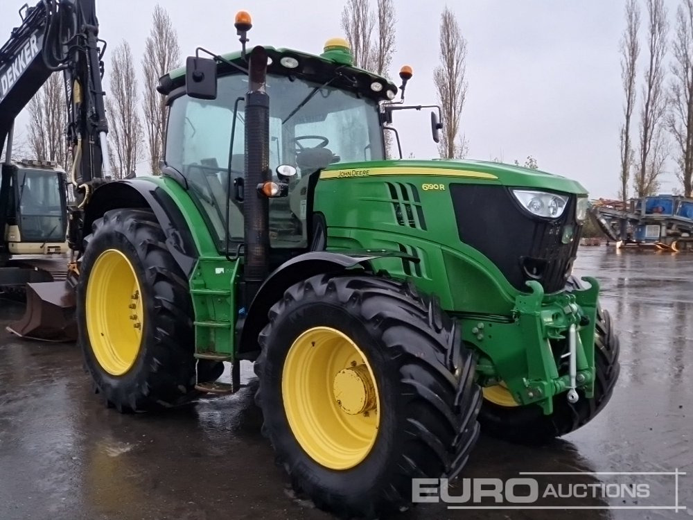 Traktor 2013 John Deere 6190R: das Bild 7 Traktor 2013 John Deere 6190R: das Bild 7