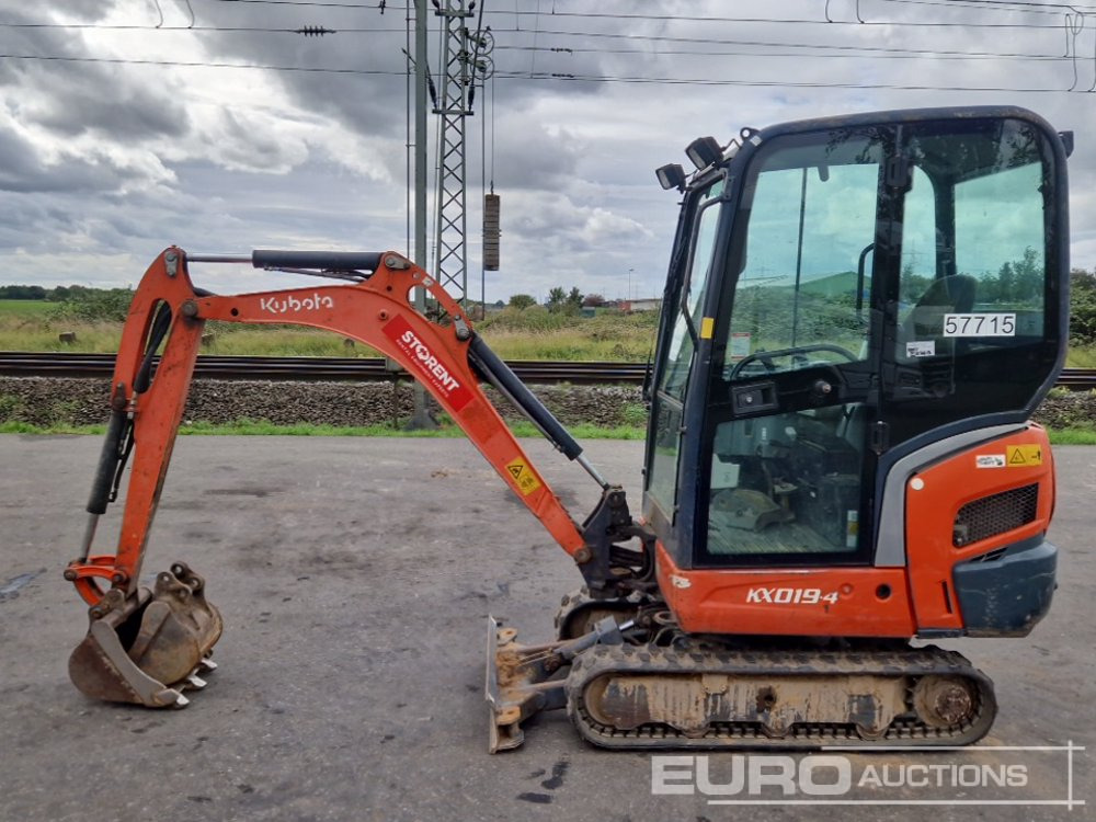 2013 Kubota KX019-4 - Minibagger: das Bild 2 2013 Kubota KX019-4 - Minibagger: das Bild 2