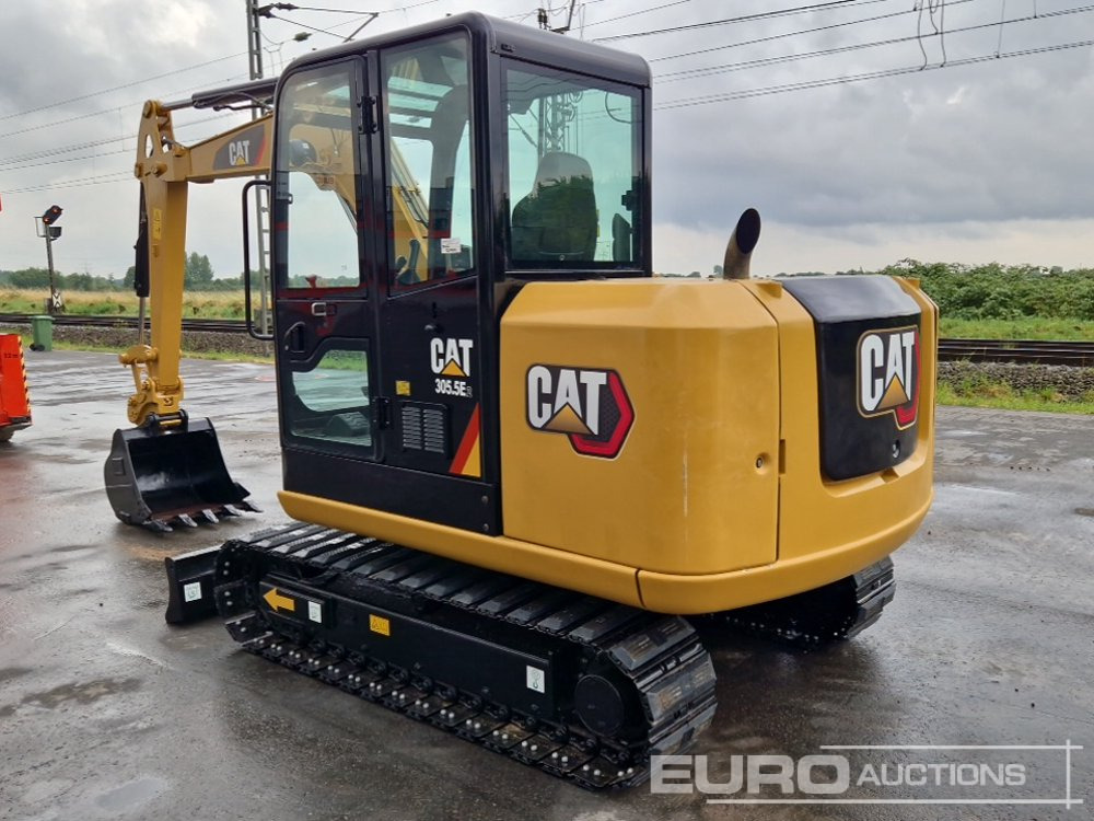 2016 CAT 305.5E2 - Minibagger: das Bild 3 2016 CAT 305.5E2 - Minibagger: das Bild 3