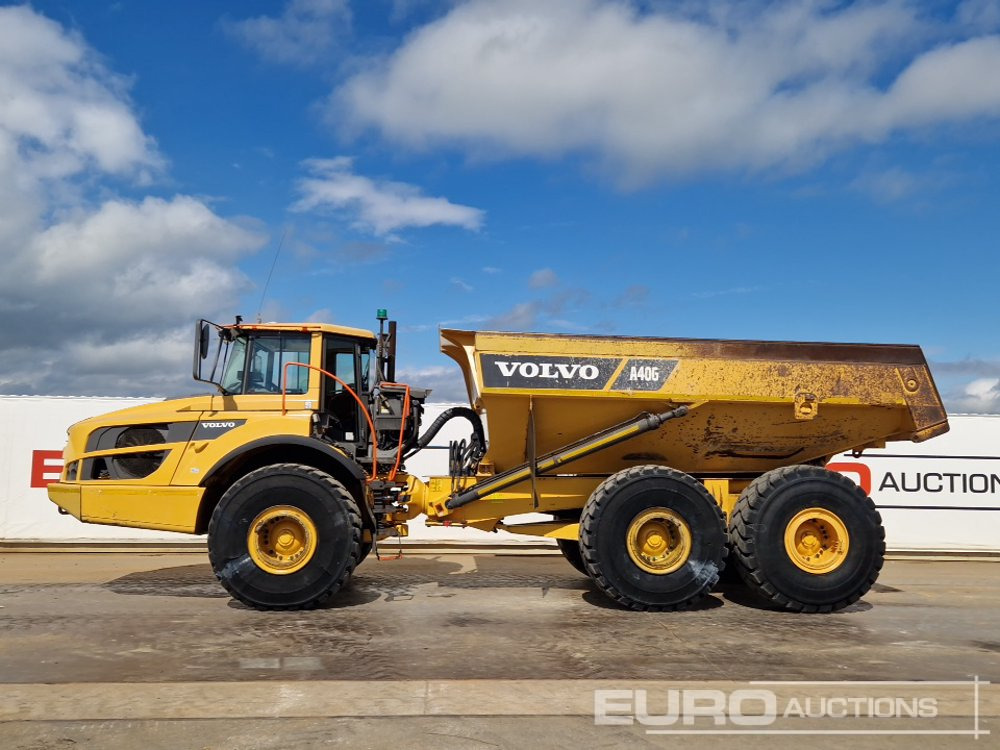 2016 Volvo A40G - Knickgelenkter Dumper: das Bild 2 2016 Volvo A40G - Knickgelenkter Dumper: das Bild 2