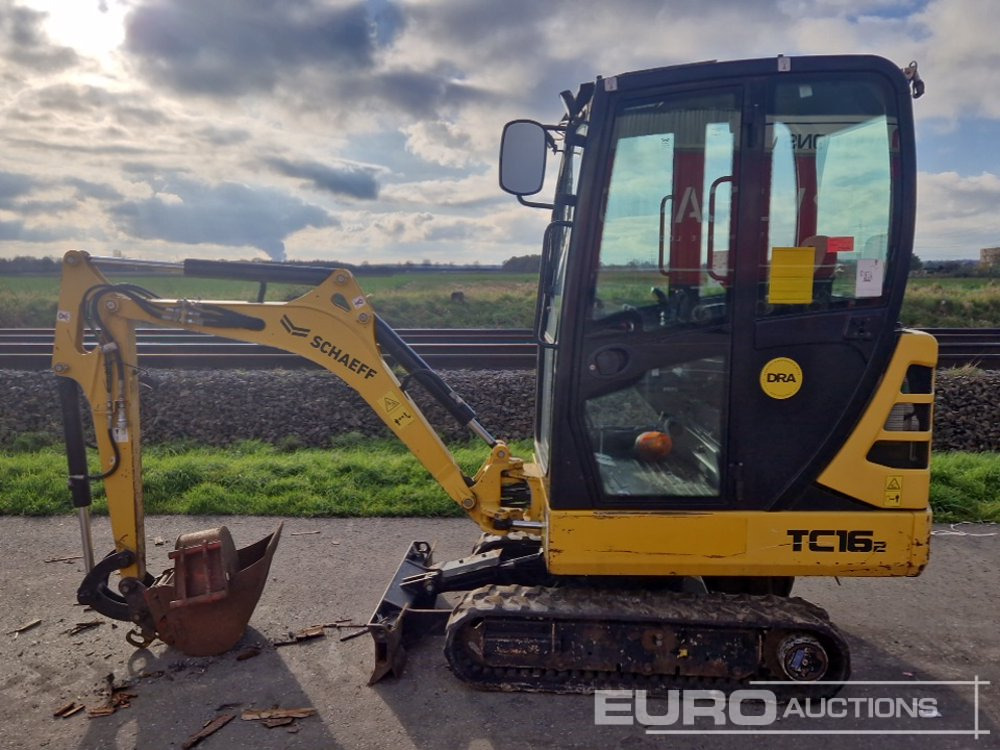 2018 Terex TC16 - Minibagger: das Bild 2 2018 Terex TC16 - Minibagger: das Bild 2