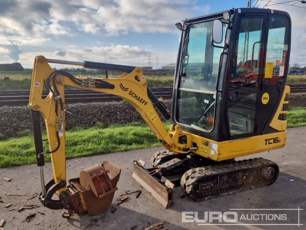 2018 Terex TC16 - Minibagger: das Bild 1 2018 Terex TC16 - Minibagger: das Bild 1