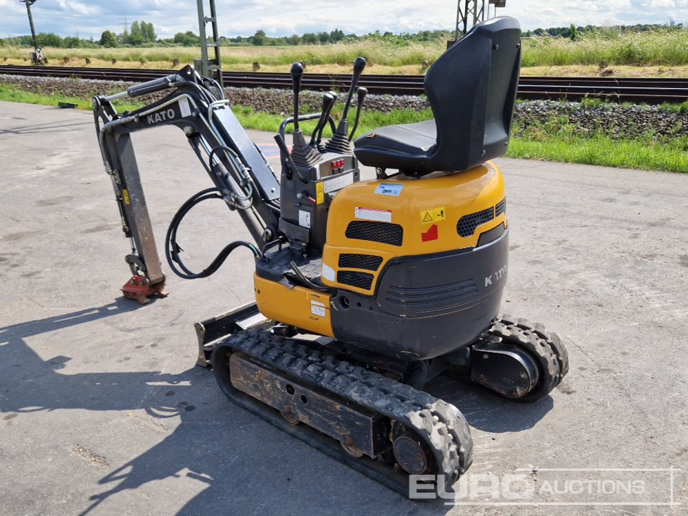 2021 Kato 9VXE - Minibagger: das Bild 3 2021 Kato 9VXE - Minibagger: das Bild 3