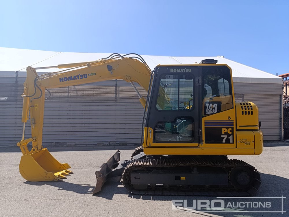 2022 Komatsu PC71-7 - Minibagger: das Bild 1 2022 Komatsu PC71-7 - Minibagger: das Bild 1