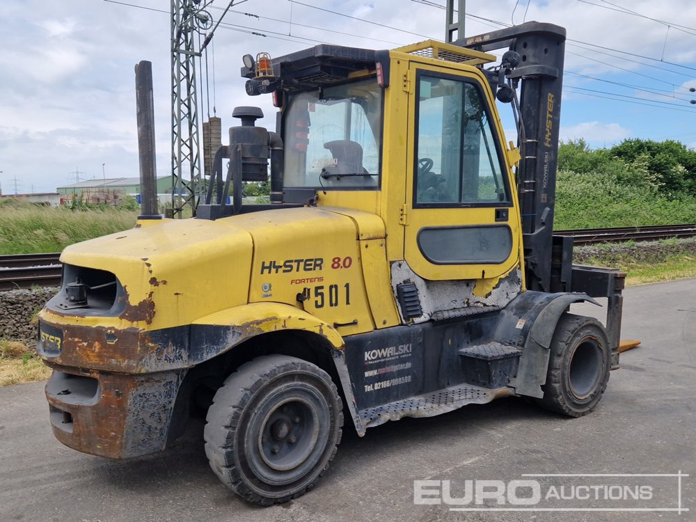Hyster H8.0FT9 - Gabelstapler: das Bild 5 Hyster H8.0FT9 - Gabelstapler: das Bild 5
