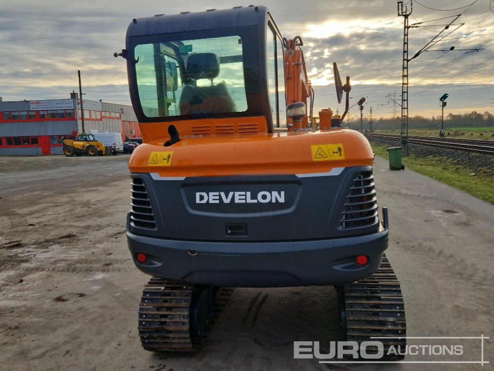 Unused 2024 Develon DX60E-10N - Minibagger: das Bild 4 Unused 2024 Develon DX60E-10N - Minibagger: das Bild 4