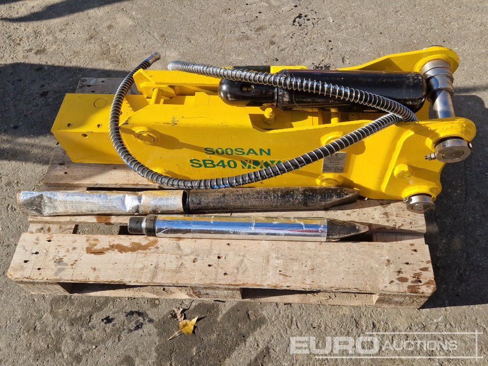 Unused 2025 Soosan SB40 - Hydraulikhammer: das Bild 1 Unused 2025 Soosan SB40 - Hydraulikhammer: das Bild 1
