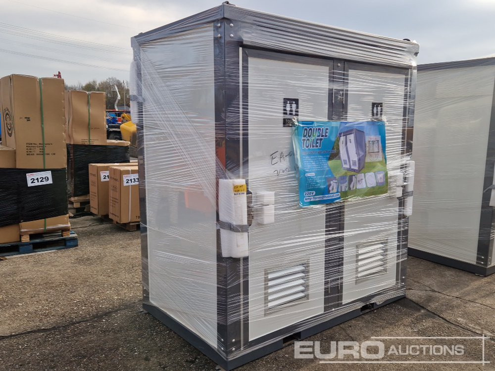 Unused 220V Portable Double Toilet - Seecontainer: das Bild 4 Unused 220V Portable Double Toilet - Seecontainer: das Bild 4