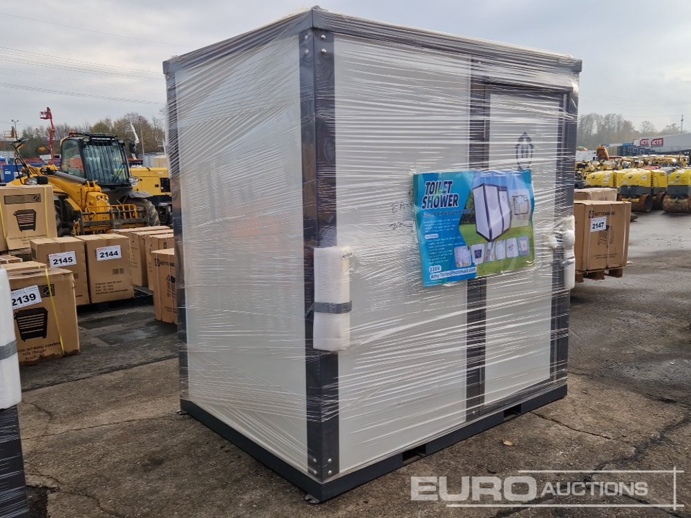 Unused 220V Portable Toilet + Shower - Seecontainer: das Bild 4 Unused 220V Portable Toilet + Shower - Seecontainer: das Bild 4
