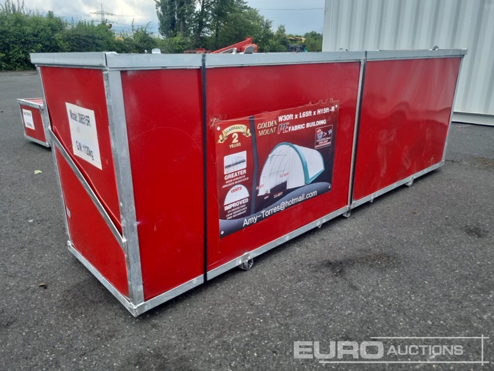Unused 30x65x15 Dome Storage Shelter - Wohncontainer: das Bild 1 Unused 30x65x15 Dome Storage Shelter - Wohncontainer: das Bild 1