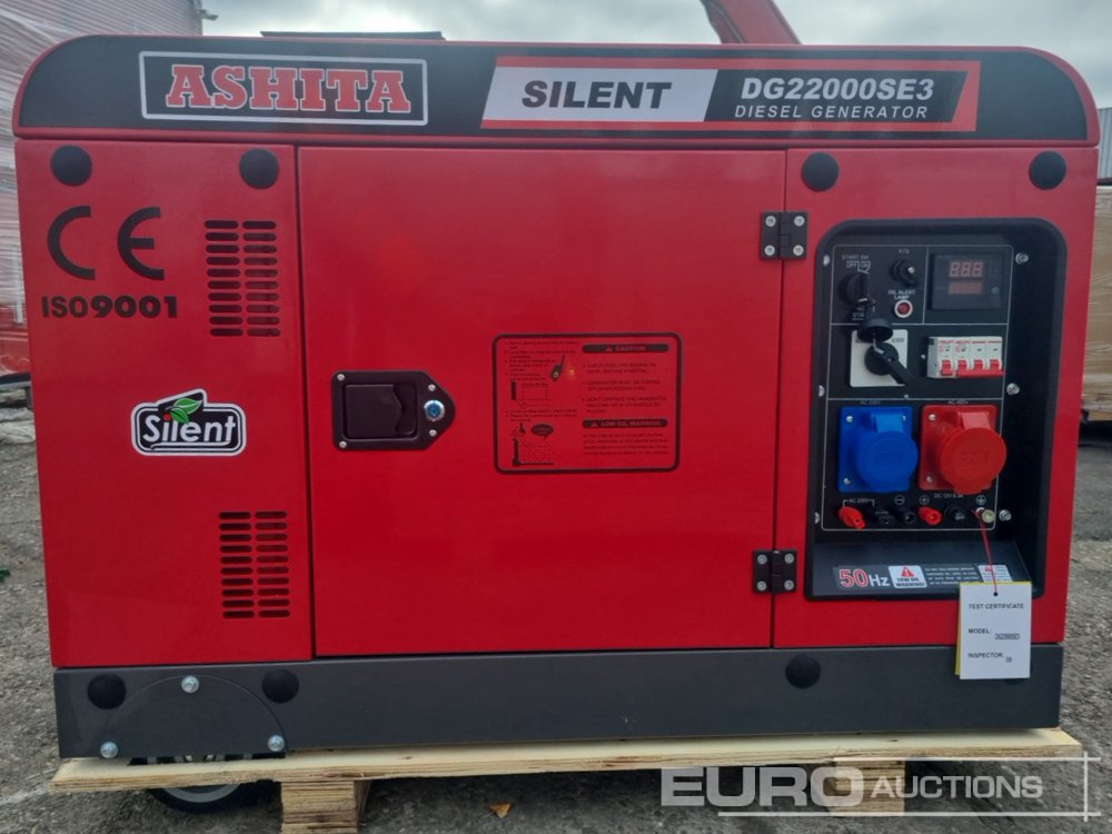 Unused Ashita Power DG22000SE3 - Stromgenerator: das Bild 3 Unused Ashita Power DG22000SE3 - Stromgenerator: das Bild 3