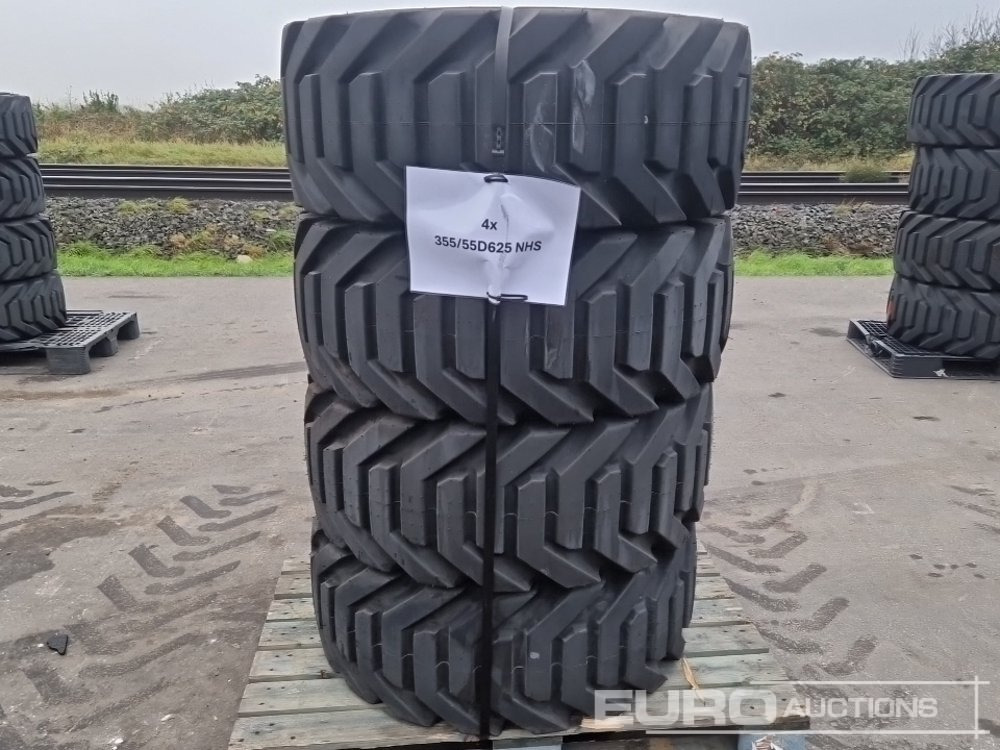 Unused JLG 355/55D625 NHS Tyres (4 of) - Reifen: das Bild 1 Unused JLG 355/55D625 NHS Tyres (4 of) - Reifen: das Bild 1