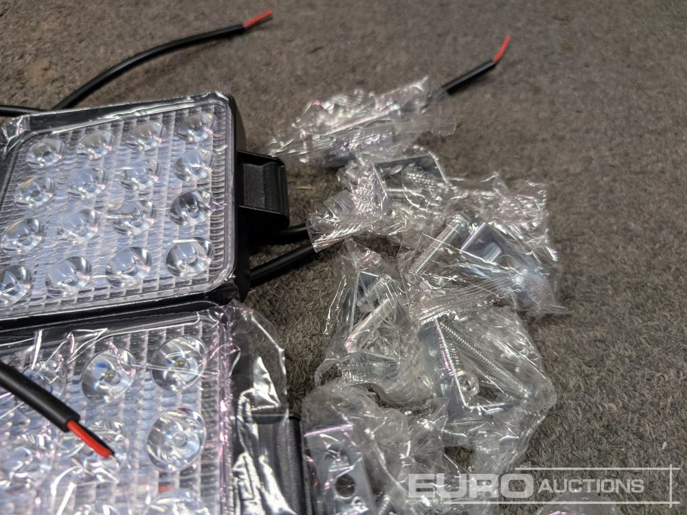 Baugeräte Unused LED Work Lights, 48w, 12V/24V, Adjustable Bracket, IP67 Waterproof, 6000k White (10 of): das Bild 7