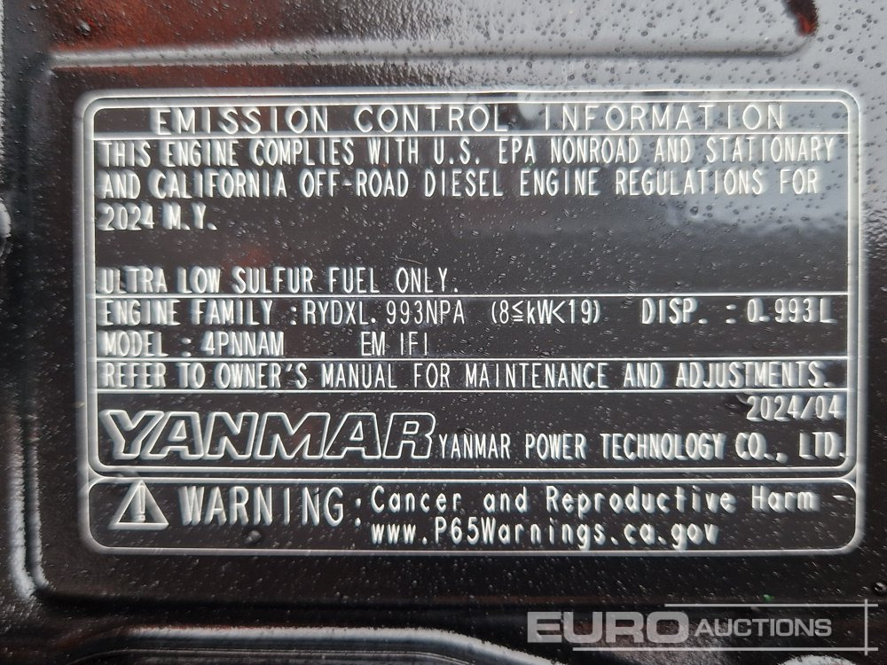 NEU: Motor für Baumaschine YANMAR 3TNV74F-SNNS Diesel Engines (2 of): das Bild 13