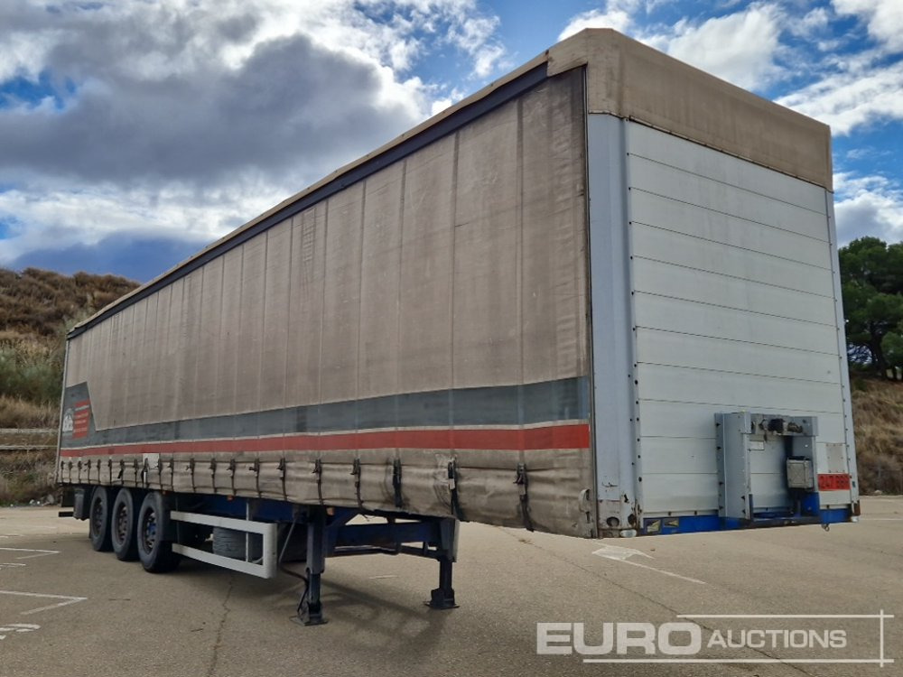 2001 Trailer Profi PRSH24 3 Axle Cuartainsider Trailer (Spanish Reg Docs Available / Documentación Española Disponible) - Planenauflieger: das Bild 2 2001 Trailer Profi PRSH24 3 Axle Cuartainsider Trailer (Spanish Reg Docs Available / Documentación Española Disponible) - Planenauflieger: das Bild 2