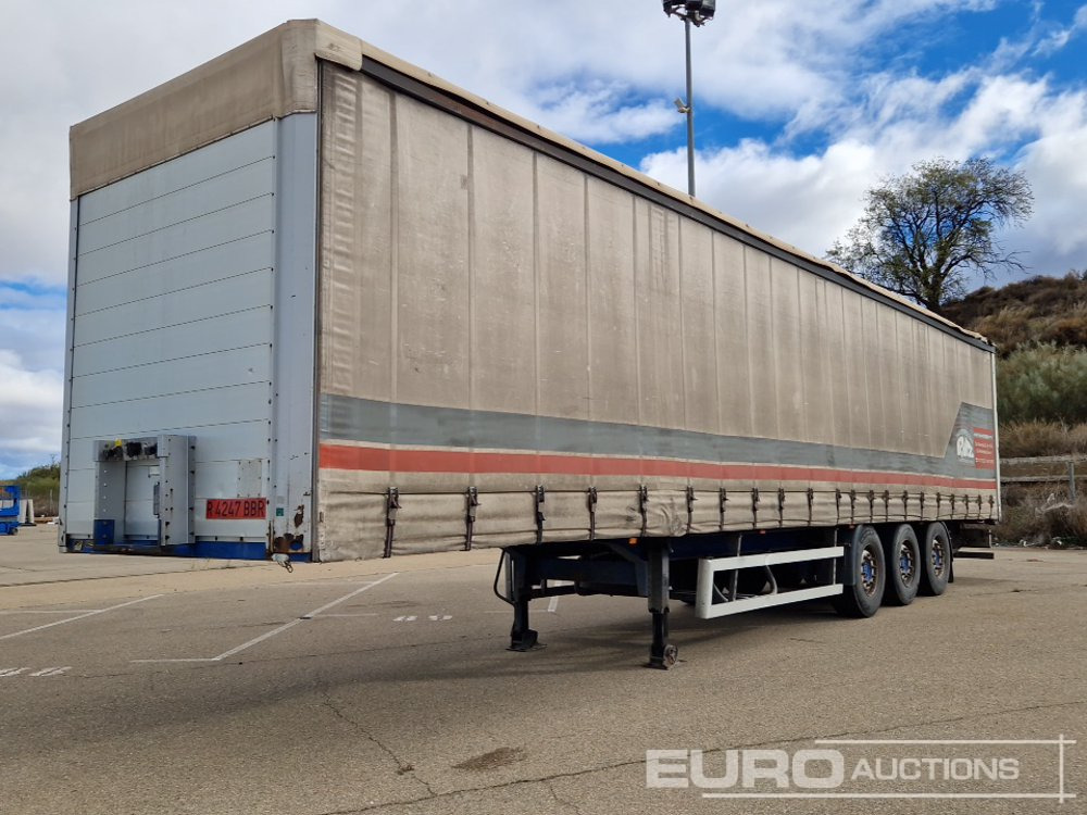 2001 Trailer Profi PRSH24 3 Axle Cuartainsider Trailer (Spanish Reg Docs Available / Documentación Española Disponible) - Planenauflieger: das Bild 1 2001 Trailer Profi PRSH24 3 Axle Cuartainsider Trailer (Spanish Reg Docs Available / Documentación Española Disponible) - Planenauflieger: das Bild 1