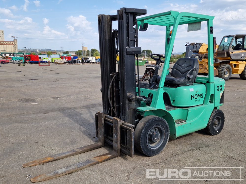 2003 Mitsubishi FD25K - Dieselstapler: das Bild 1 2003 Mitsubishi FD25K - Dieselstapler: das Bild 1