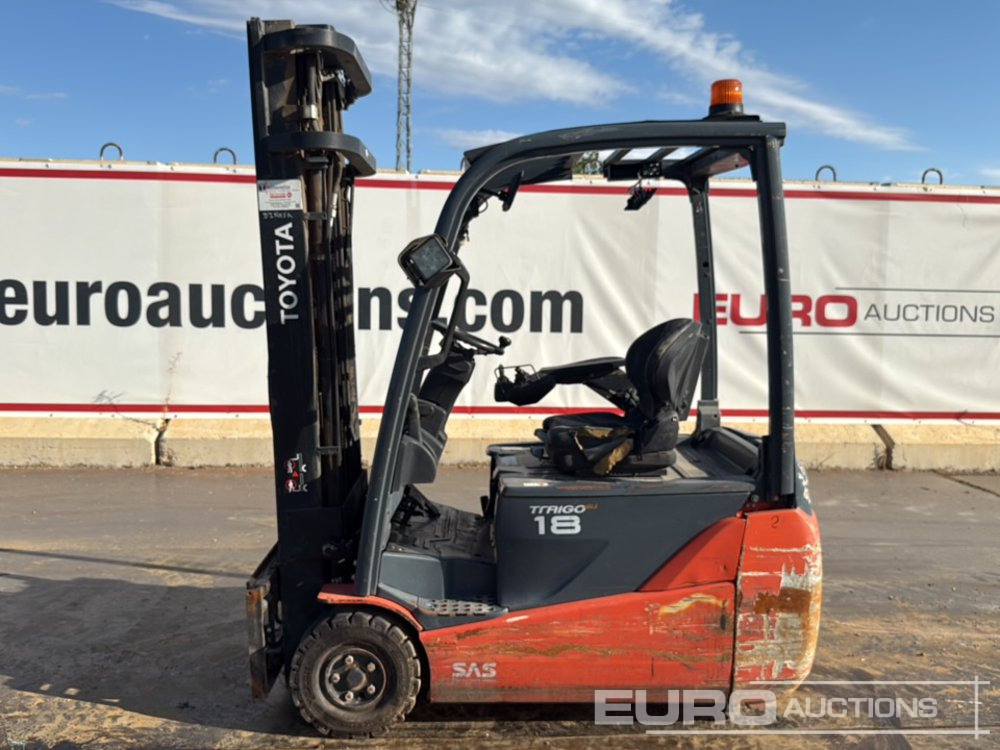 2015 Toyota 8FBET18 - Elektrostapler: das Bild 2 2015 Toyota 8FBET18 - Elektrostapler: das Bild 2