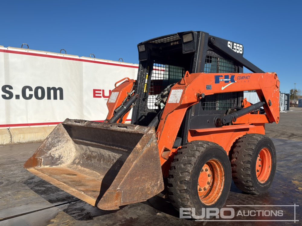 Fiat Kobelco SL55B - Kompaktlader: das Bild 1 Fiat Kobelco SL55B - Kompaktlader: das Bild 1