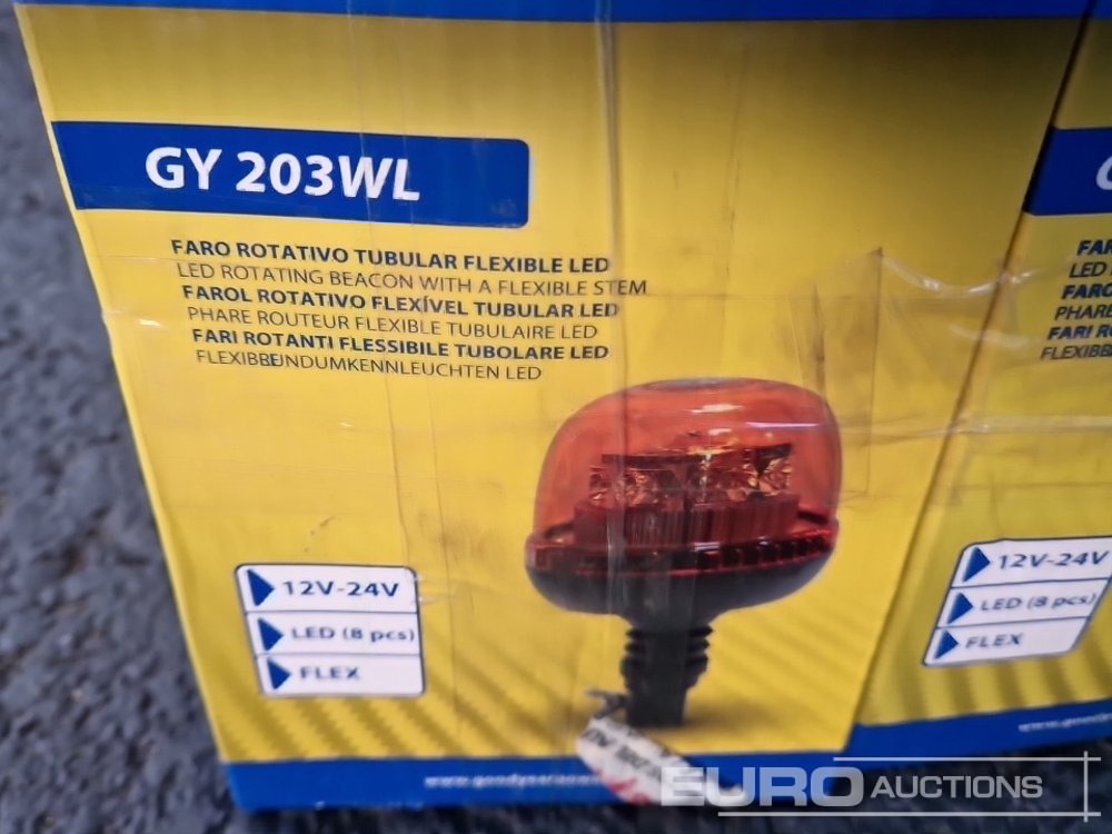 Good Year Rotating Beacon with Flexible Stem (4 of) / Faro Rotativo Tubular Flexible - Baugeräte: das Bild 5 Good Year Rotating Beacon with Flexible Stem (4 of) / Faro Rotativo Tubular Flexible - Baugeräte: das Bild 5
