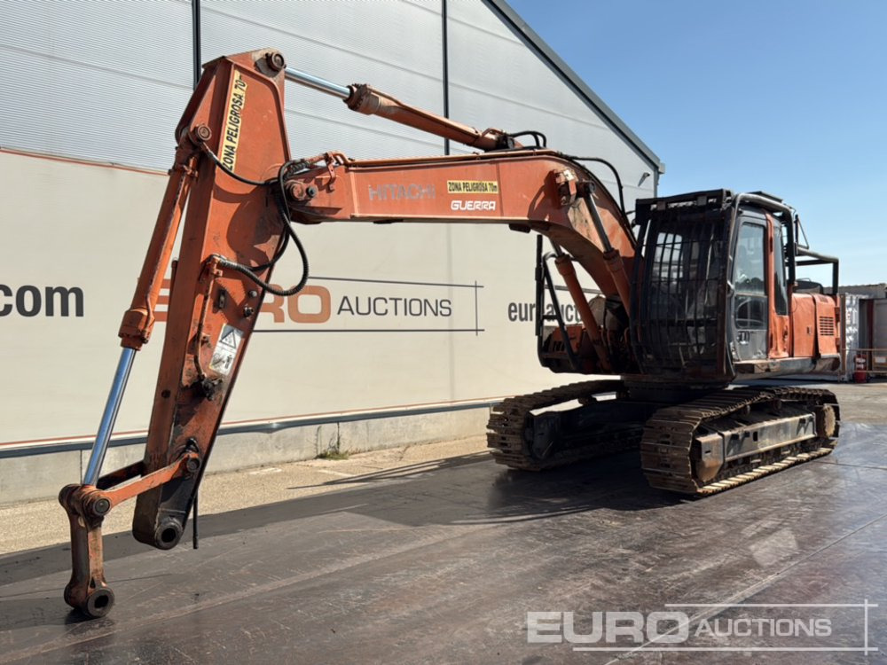 Hitachi ZX210 - Kettenbagger: das Bild 1 Hitachi ZX210 - Kettenbagger: das Bild 1